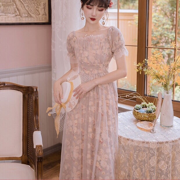 Soft Girl Romantic Cottagecore Fairy Dress