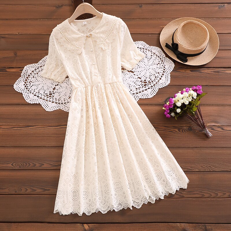 Pearl & Lace Cottagecore Dress