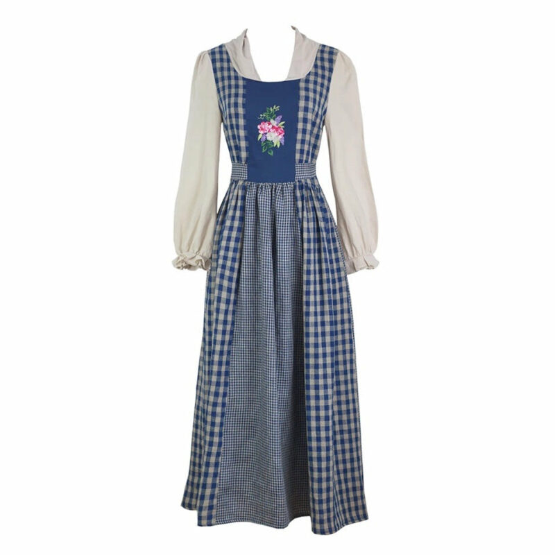 Vintage Patchwork Cottagecore Dress Set