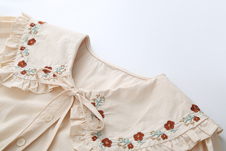 Vintage Aesthetic Cottagecore Dress