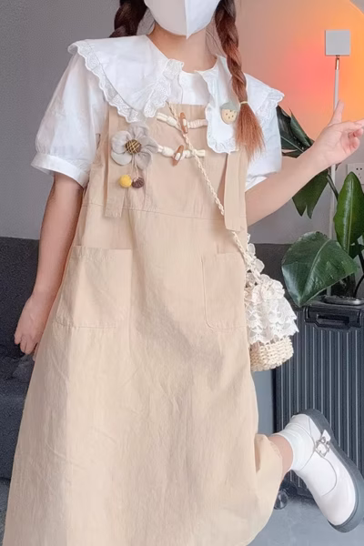 Rose 2-Piece Flower Fairy Dress Set