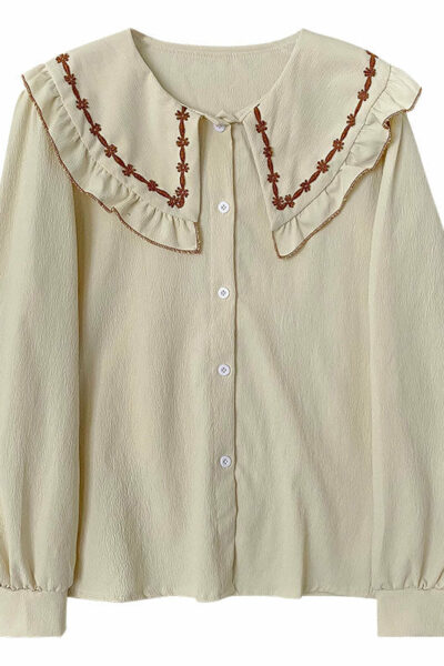 Vintage style Elegant Cottagecore Shirt