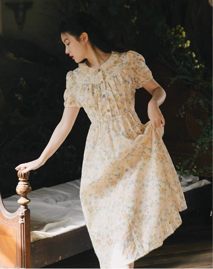 Vintage style Cottagecore Dress