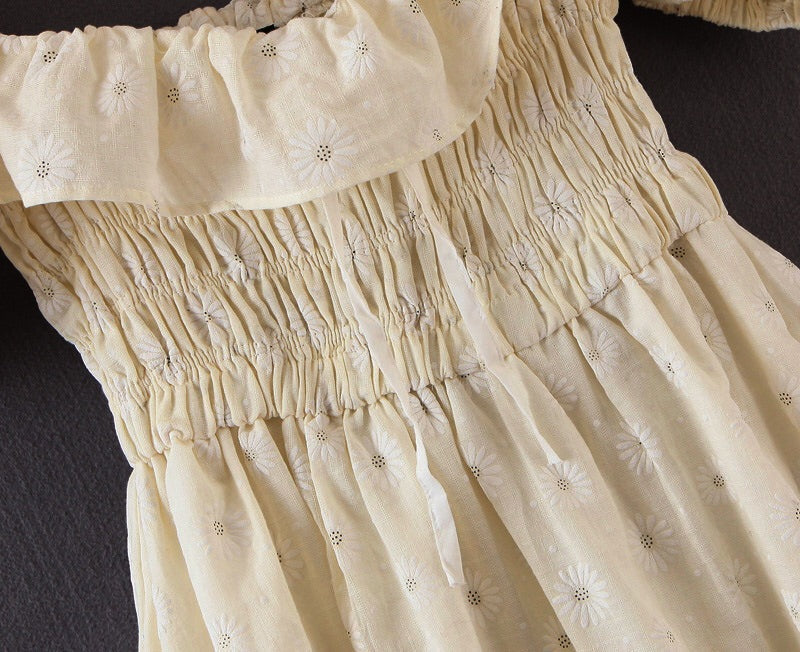 Cotton Kawaii cottagecore Mini dress