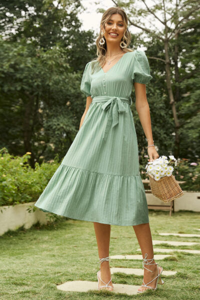 Cottagecore spring dress 4