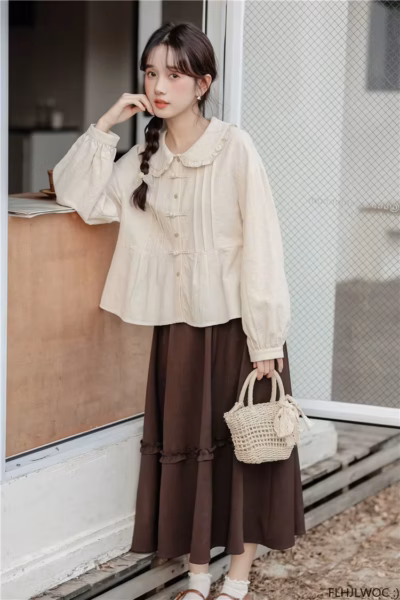 Cotton Cottagecore Shirt