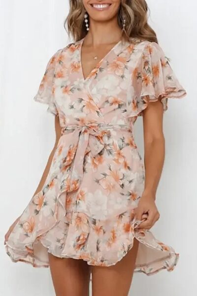 Short cottagecore dress