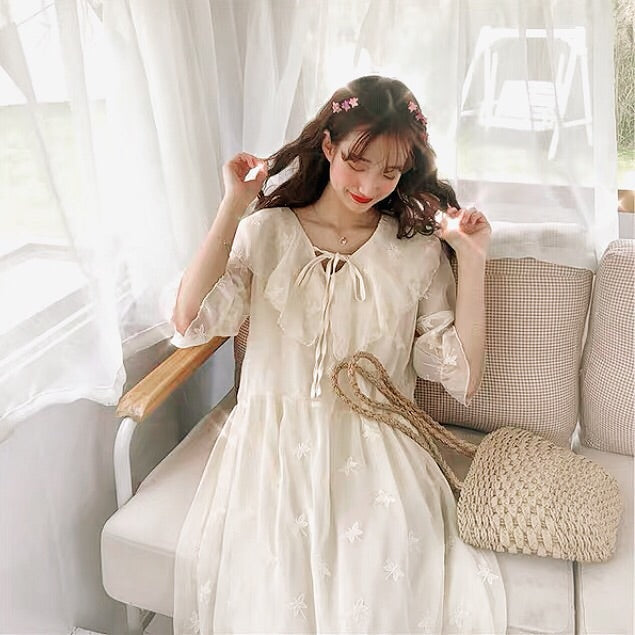 Embroidered Kawaii Princess Lolita Fairy Dress