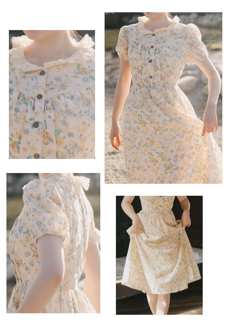 Vintage style Cottagecore Dress