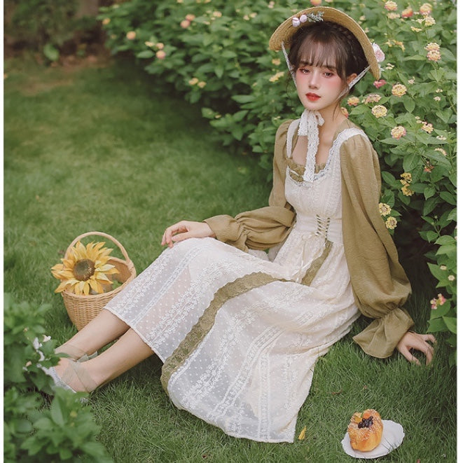 Garden Cottagecore Fairy Dress