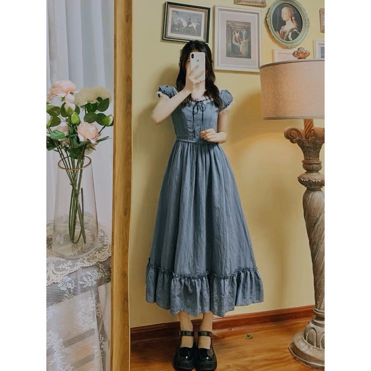 Nightfall Vintage Romantic cottagecore Dress