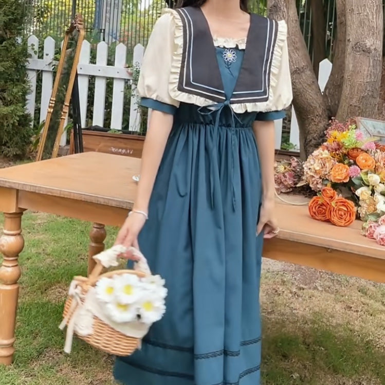 Flower Cottagecore Dress