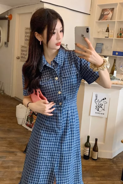 d683b-dark-cottagecore-plaid-dress