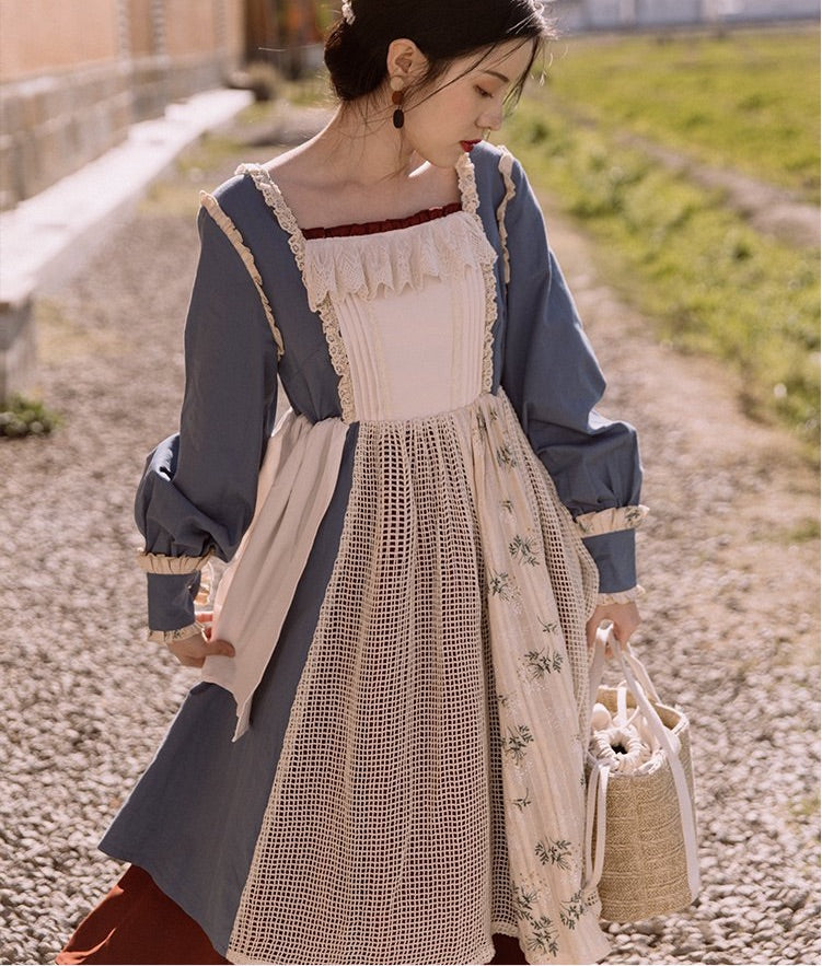 Vintage princess Cottagecore Dress