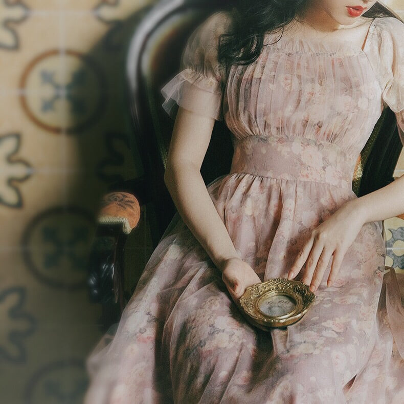 Soft Girl Romantic Cottagecore Fairy Dress