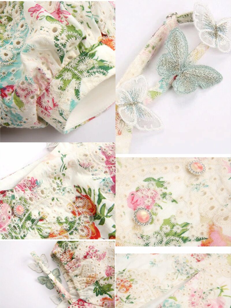 Flower Fairy Lace Butterfly Dress