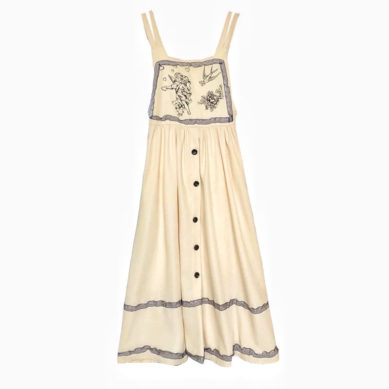 Angelcore cottagecore Dress