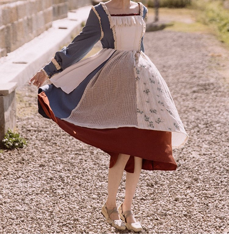 Vintage princess Cottagecore Dress