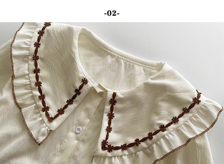Vintage style Elegant Cottagecore Shirt