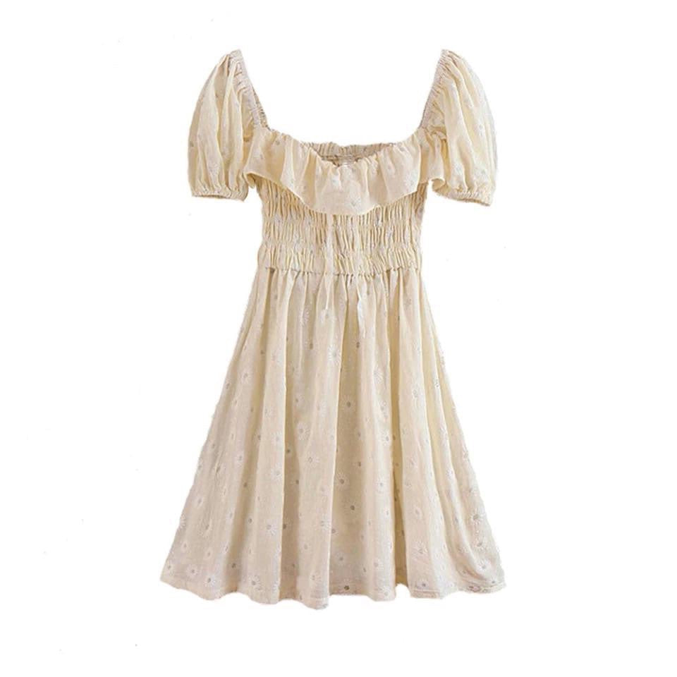 Cotton Kawaii cottagecore Mini dress | Cottagecore Dress